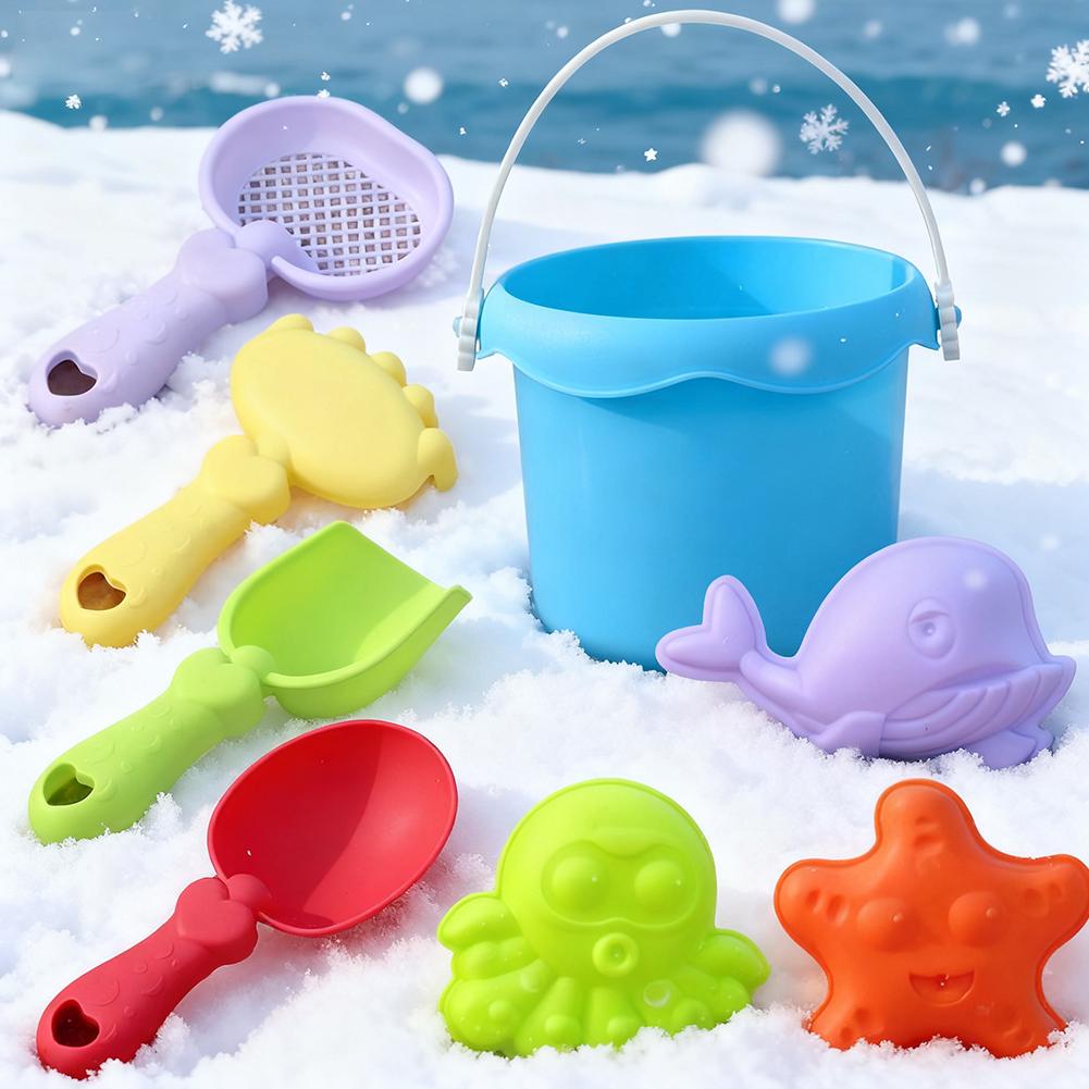 Mini Beach Toy Set Shovels Buc – обзор и цена Kids Outdoor Outfit