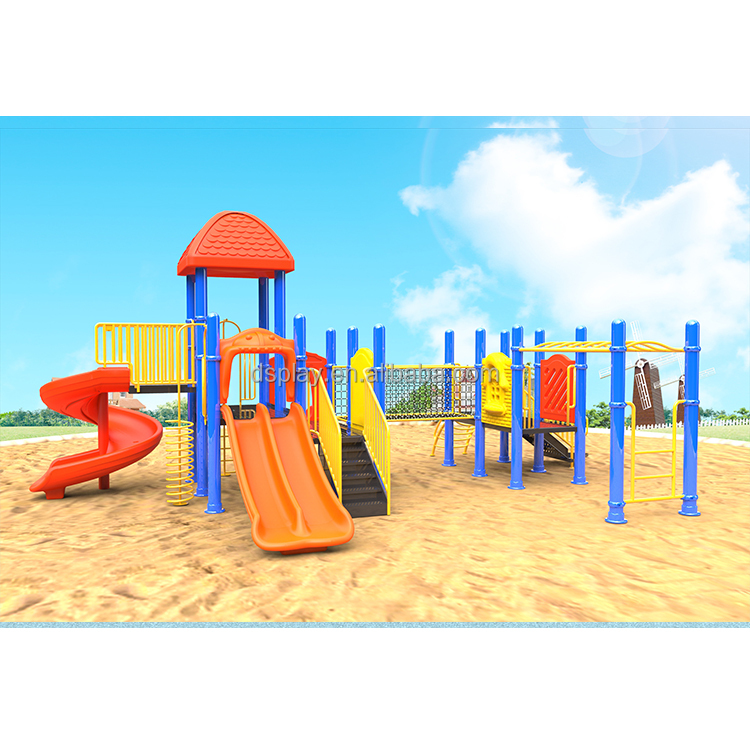 Commercial Outdoor Playground  – обзор и цена Kids Outdoor Climbing Structure